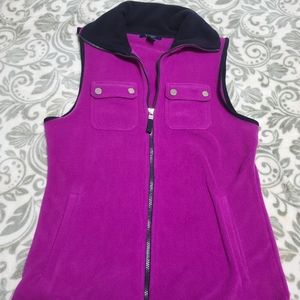 Magenta sweater vest